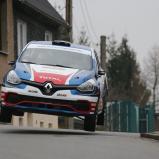 Gelungenes Heimspiel: Carsten Mohe fährt im Renault Clio R3T auf Rang drei